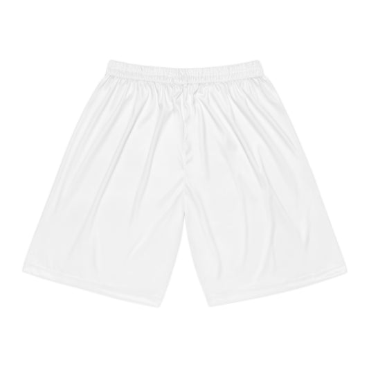 Vivid Viral Basketball Shorts — Colorful Graffiti Logo Athletic Shorts