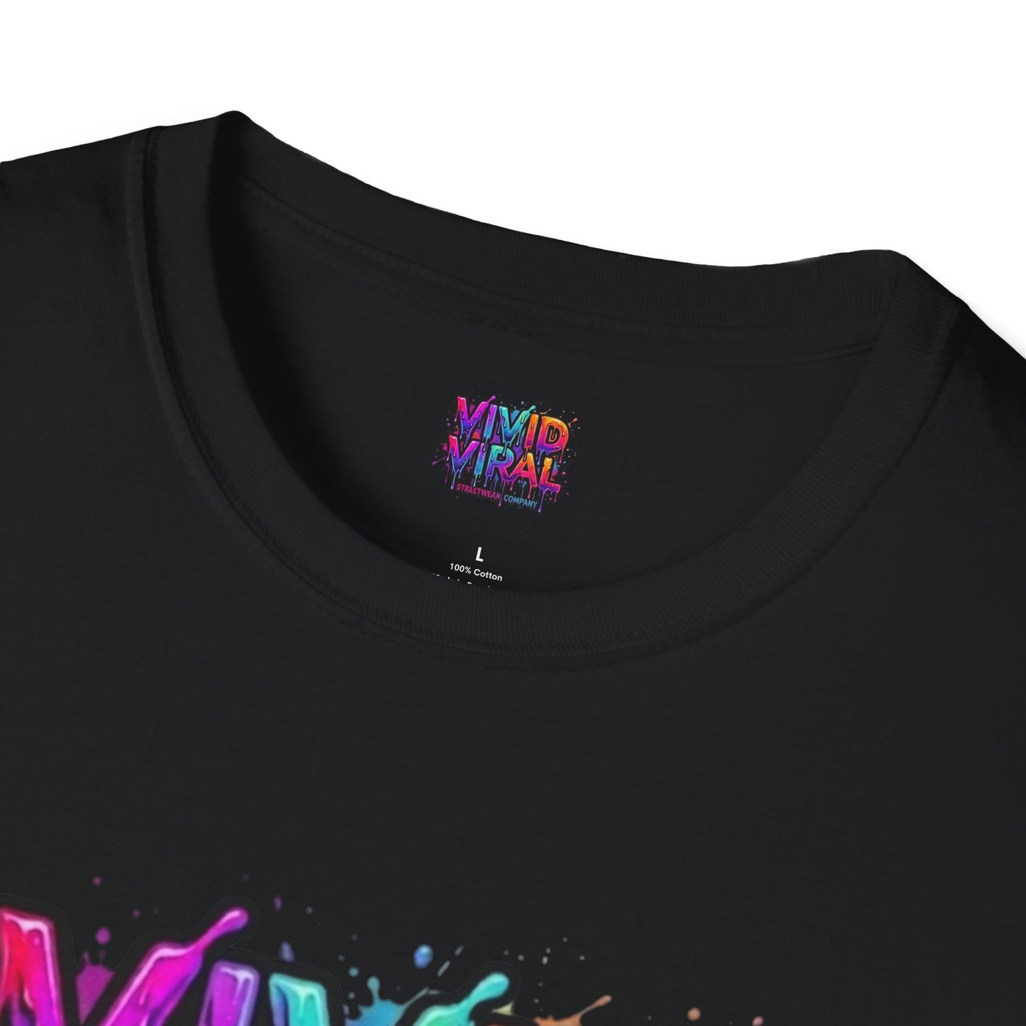 Vivid Viral Graffiti T-Shirt — "The Look of Living Loud" Streetwear Tee