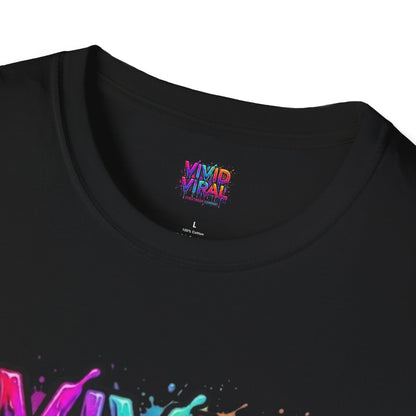 Vivid Viral Graffiti T-Shirt — "The Look of Living Loud" Streetwear Tee