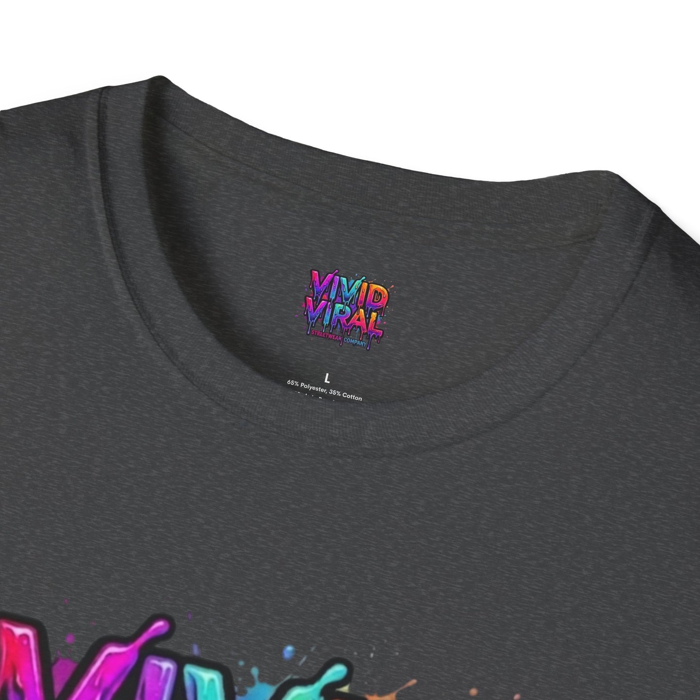 Vivid Viral Graffiti T-Shirt — "The Look of Living Loud" Streetwear Tee
