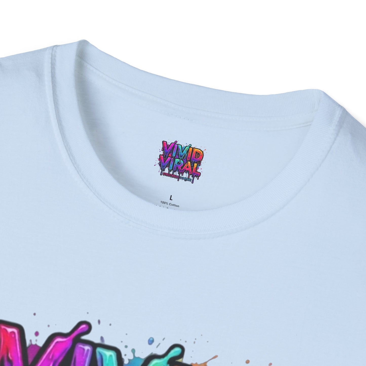 Vivid Viral Graffiti T-Shirt — "The Look of Living Loud" Streetwear Tee