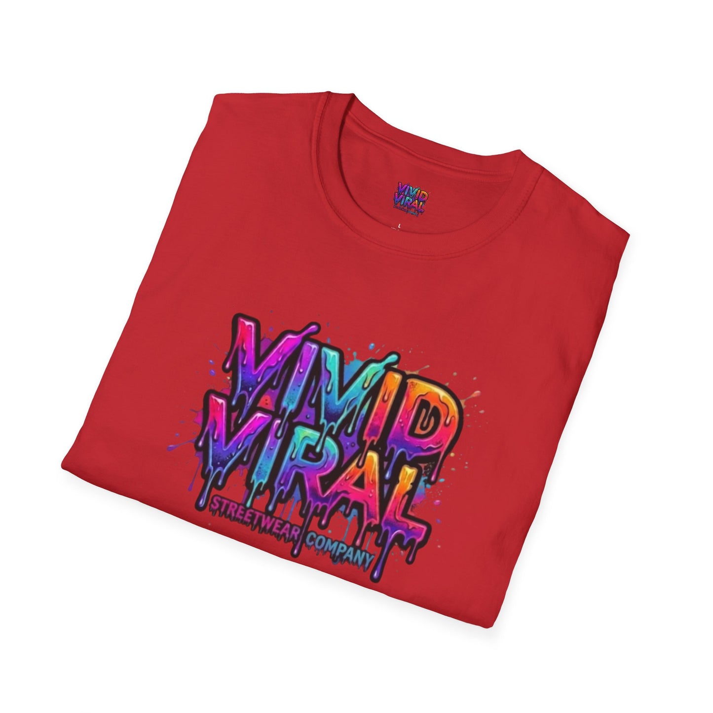 Vivid Viral Graffiti T-Shirt — "The Look of Living Loud" Streetwear Tee
