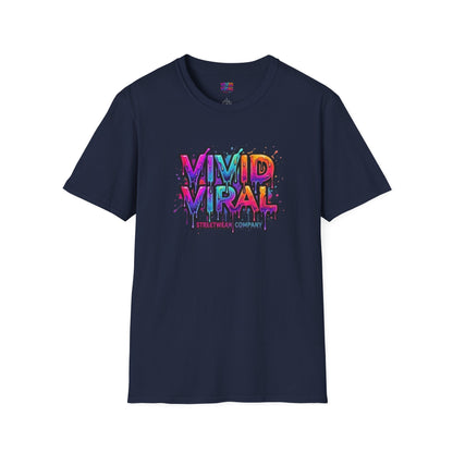 Vivid Viral Graffiti T-Shirt — "The Look of Living Loud" Streetwear Tee