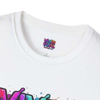 Vivid Viral Graffiti T-Shirt — "The Look of Living Loud" Streetwear Tee