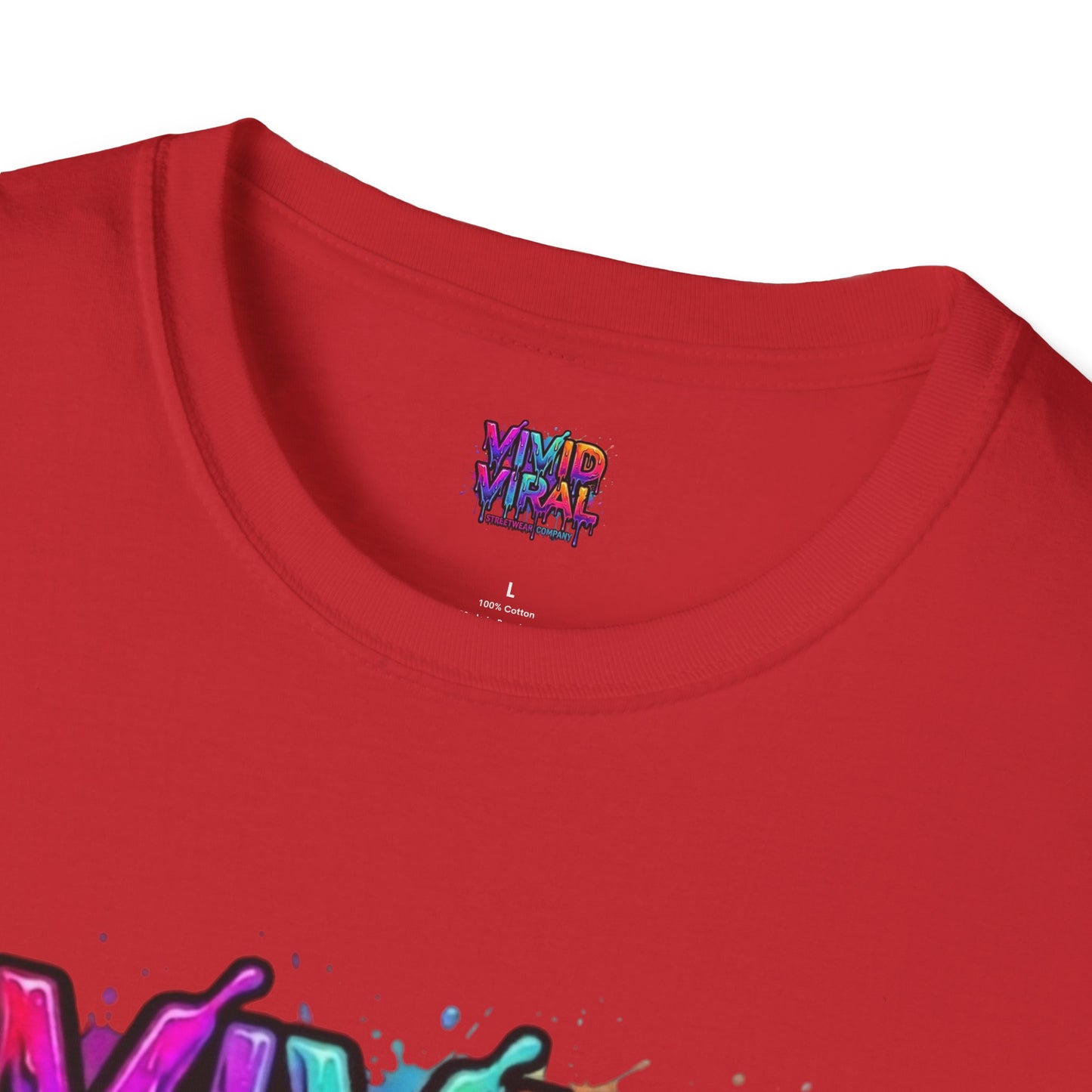 Vivid Viral Graffiti T-Shirt — "The Look of Living Loud" Streetwear Tee