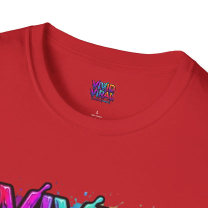 Vivid Viral Graffiti T-Shirt — "The Look of Living Loud" Streetwear Tee