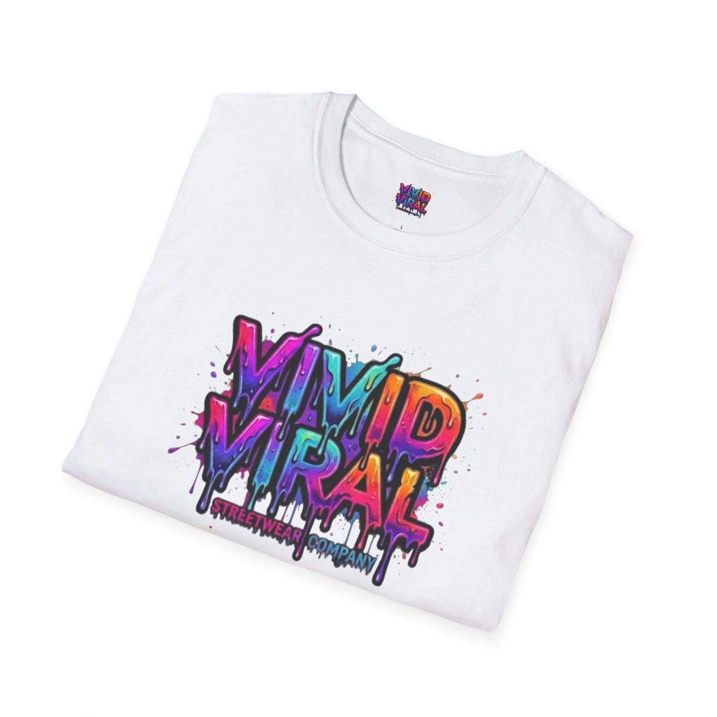 Vivid Viral Graffiti T-Shirt — "The Look of Living Loud" Streetwear Tee