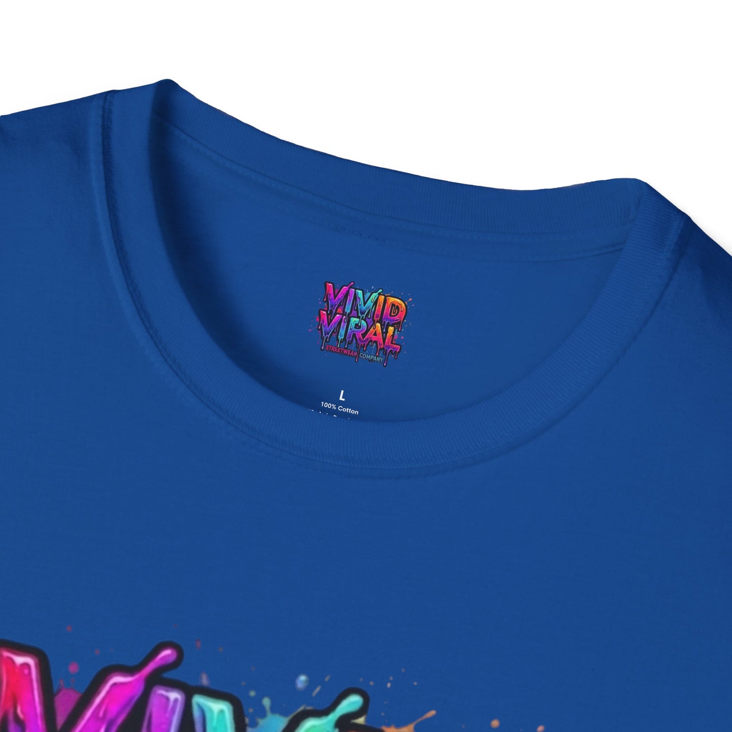 Vivid Viral Graffiti T-Shirt — "The Look of Living Loud" Streetwear Tee