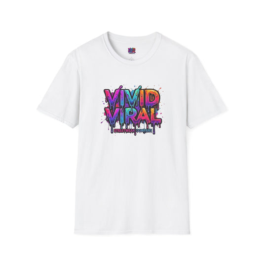 Vivid Viral Graffiti T-Shirt — "The Look of Living Loud" Streetwear Tee