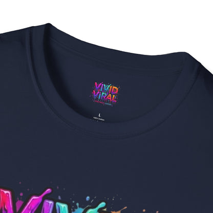 Vivid Viral Graffiti T-Shirt — "The Look of Living Loud" Streetwear Tee