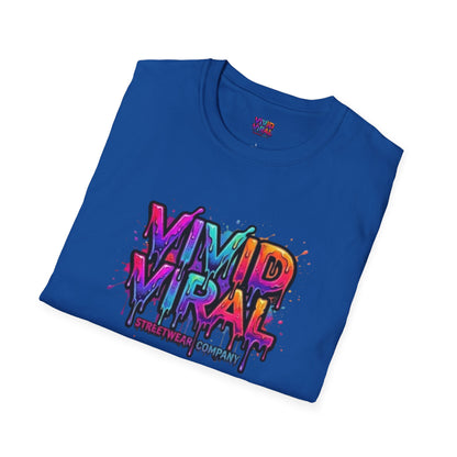 Vivid Viral Graffiti T-Shirt — "The Look of Living Loud" Streetwear Tee