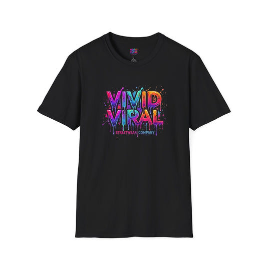 Vivid Viral Graffiti T-Shirt — "The Look of Living Loud" Streetwear Tee