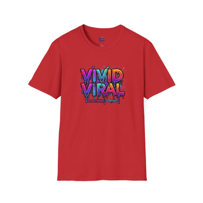 Vivid Viral Graffiti T-Shirt — "The Look of Living Loud" Streetwear Tee