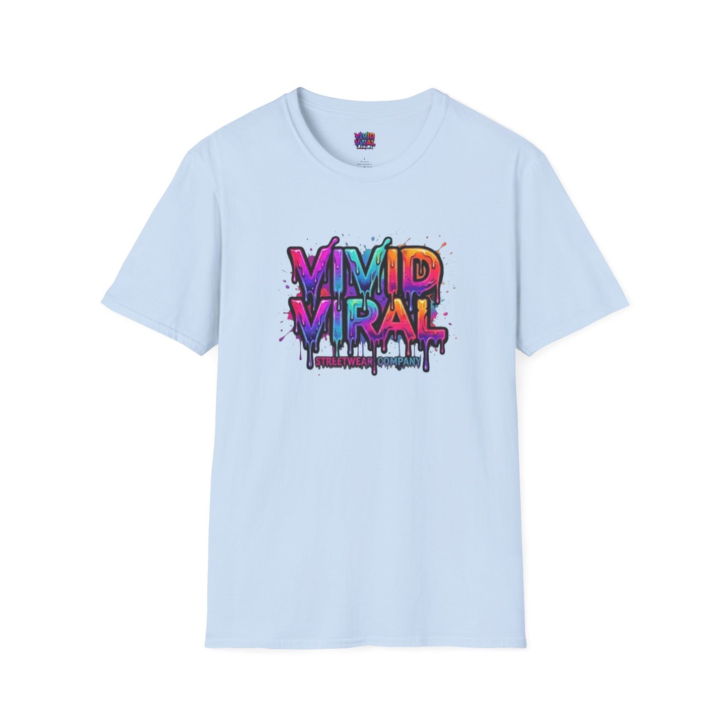 Vivid Viral Graffiti T-Shirt — "The Look of Living Loud" Streetwear Tee