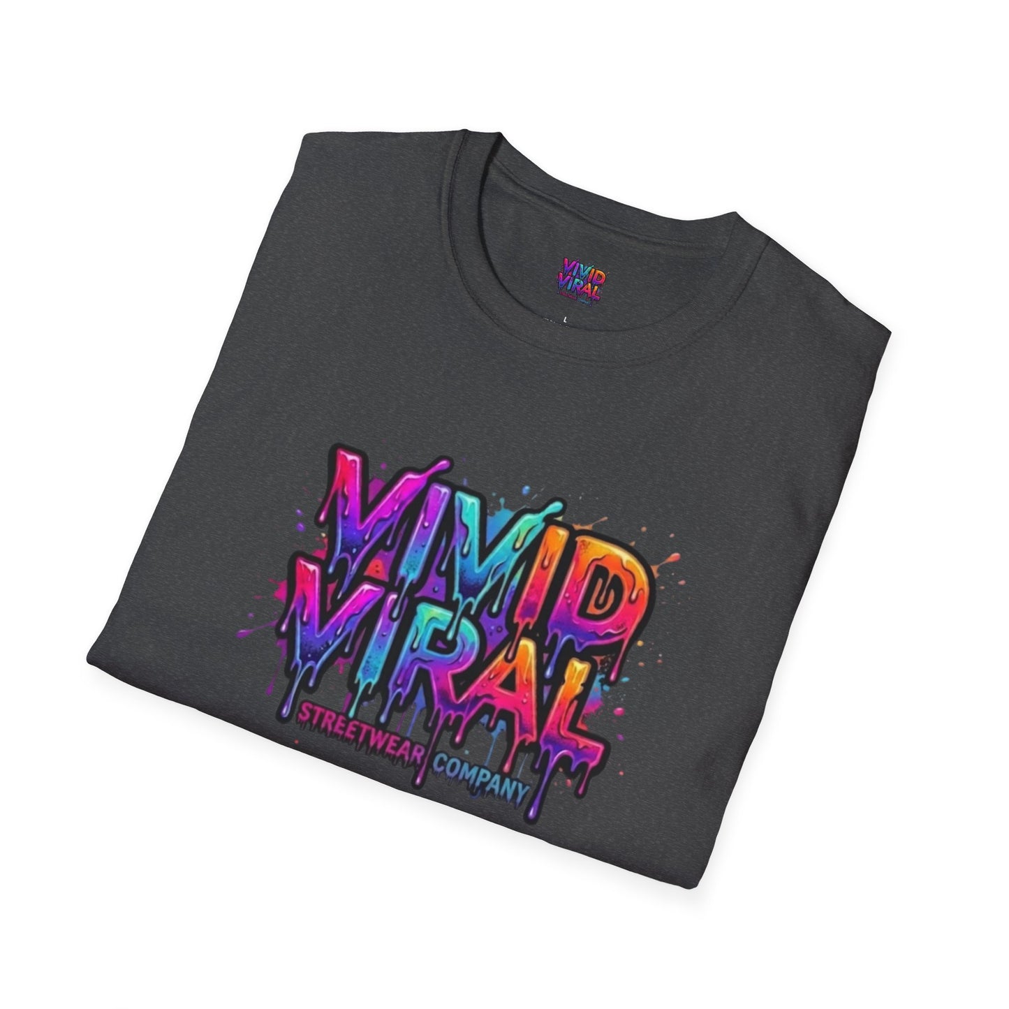 Vivid Viral Graffiti T-Shirt — "The Look of Living Loud" Streetwear Tee