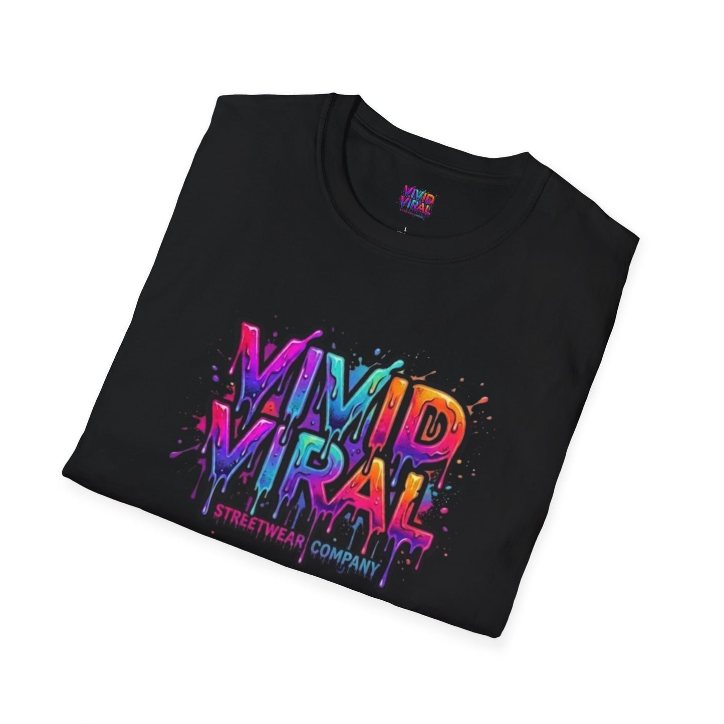 Vivid Viral Graffiti T-Shirt — "The Look of Living Loud" Streetwear Tee
