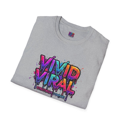 Vivid Viral Graffiti T-Shirt — "The Look of Living Loud" Streetwear Tee