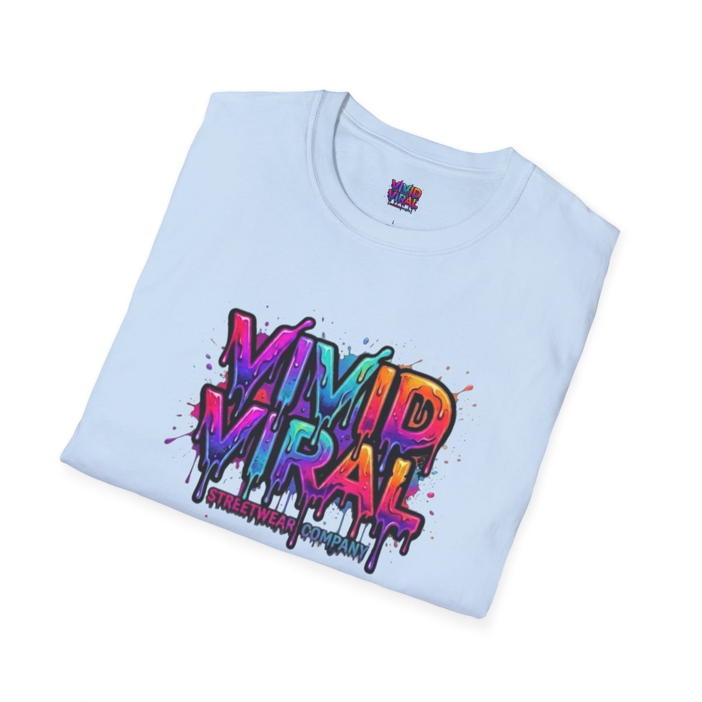 Vivid Viral Graffiti T-Shirt — "The Look of Living Loud" Streetwear Tee