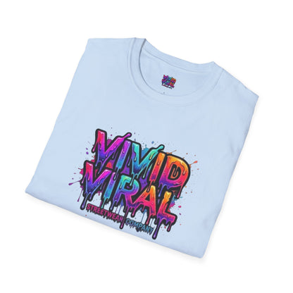 Vivid Viral Graffiti T-Shirt — "The Look of Living Loud" Streetwear Tee
