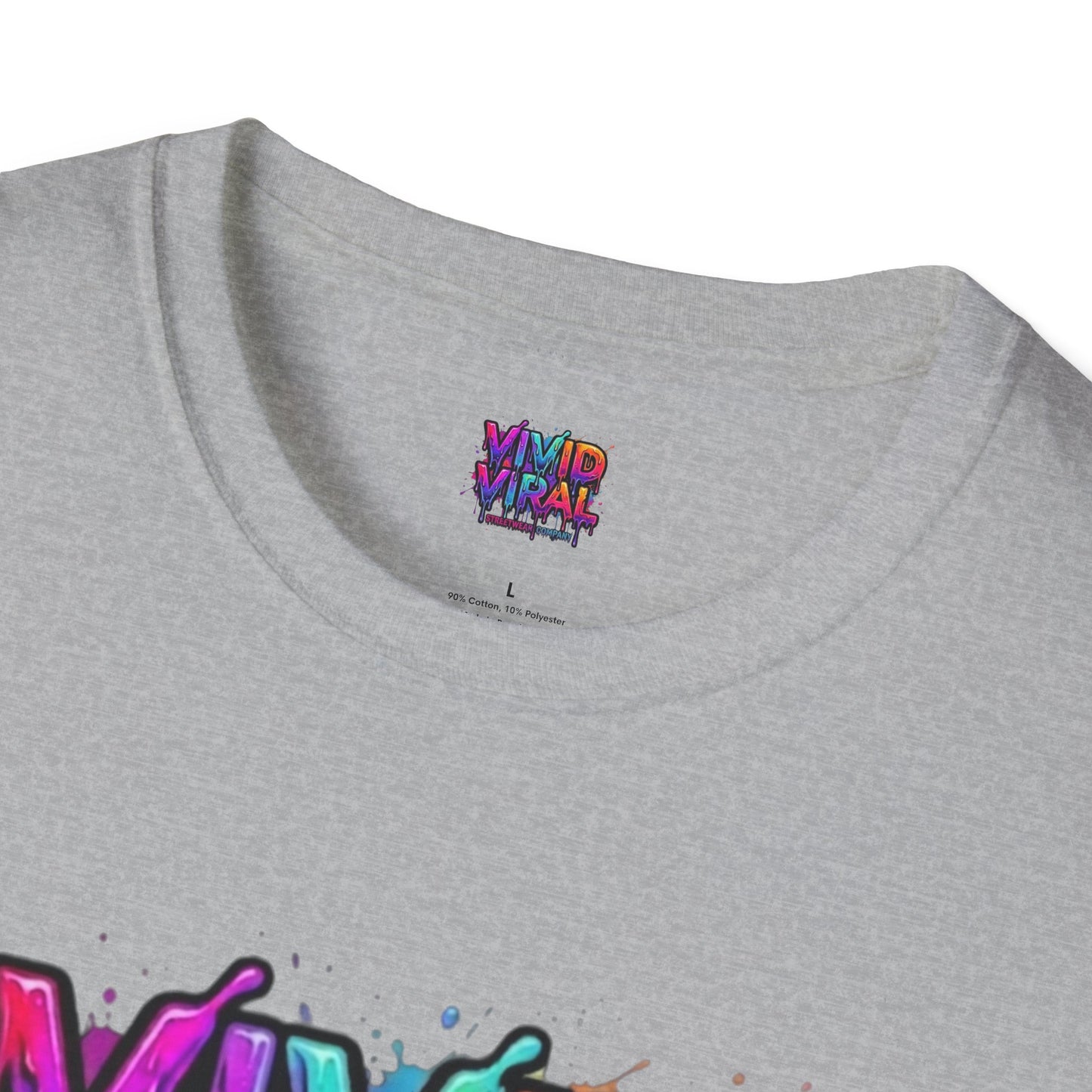 Vivid Viral Graffiti T-Shirt — "The Look of Living Loud" Streetwear Tee